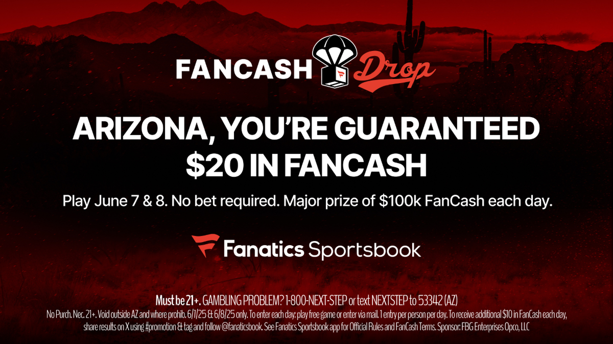 Fanatics Sportsbook Arizona FanCash Offer: Free-to-Play Cash Drop Game Saturday and Sunday Nets Guaranteed FanCash for All AZ Bettors article feature image